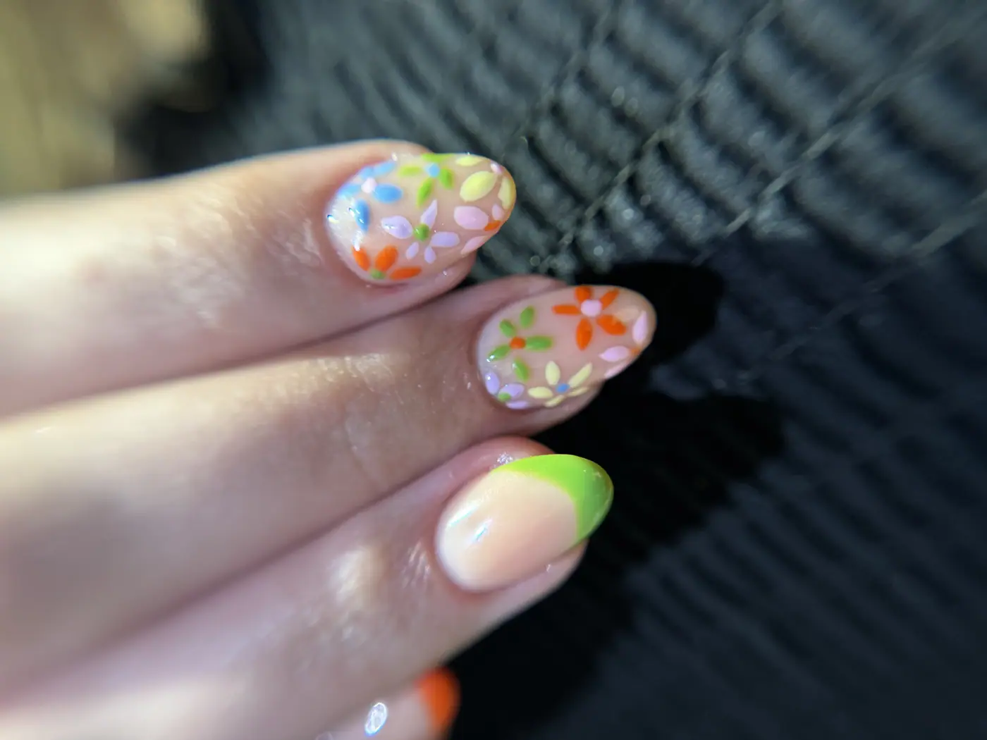 Im Kursraum von Nail2Learn in Wien